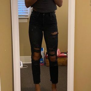 American Eagle High rise jeans size 0 short